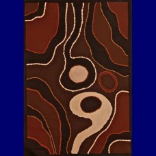 Aboriginal Art Canvas - Ms Mumme-Size:81x120cm - H